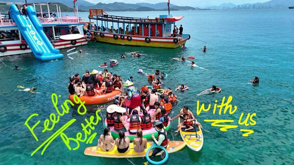 Sunset Chill thuyền sắt sang trọng Bắc Đảo
